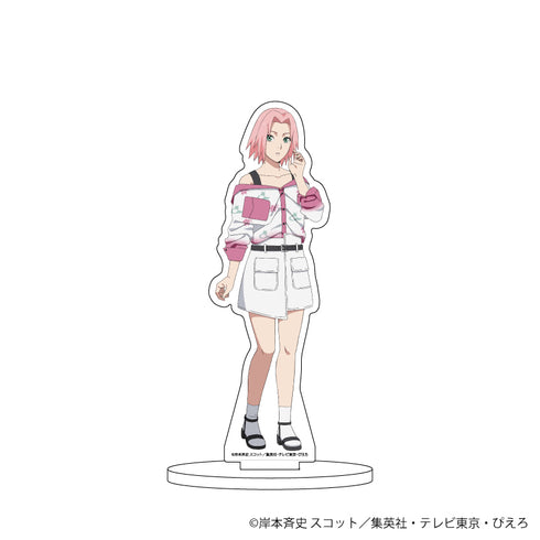 『NARUTO & BORUTO』キャラアクリルフィギュア 34/春野サクラ 和風私服ver.(描き下ろしイラスト)